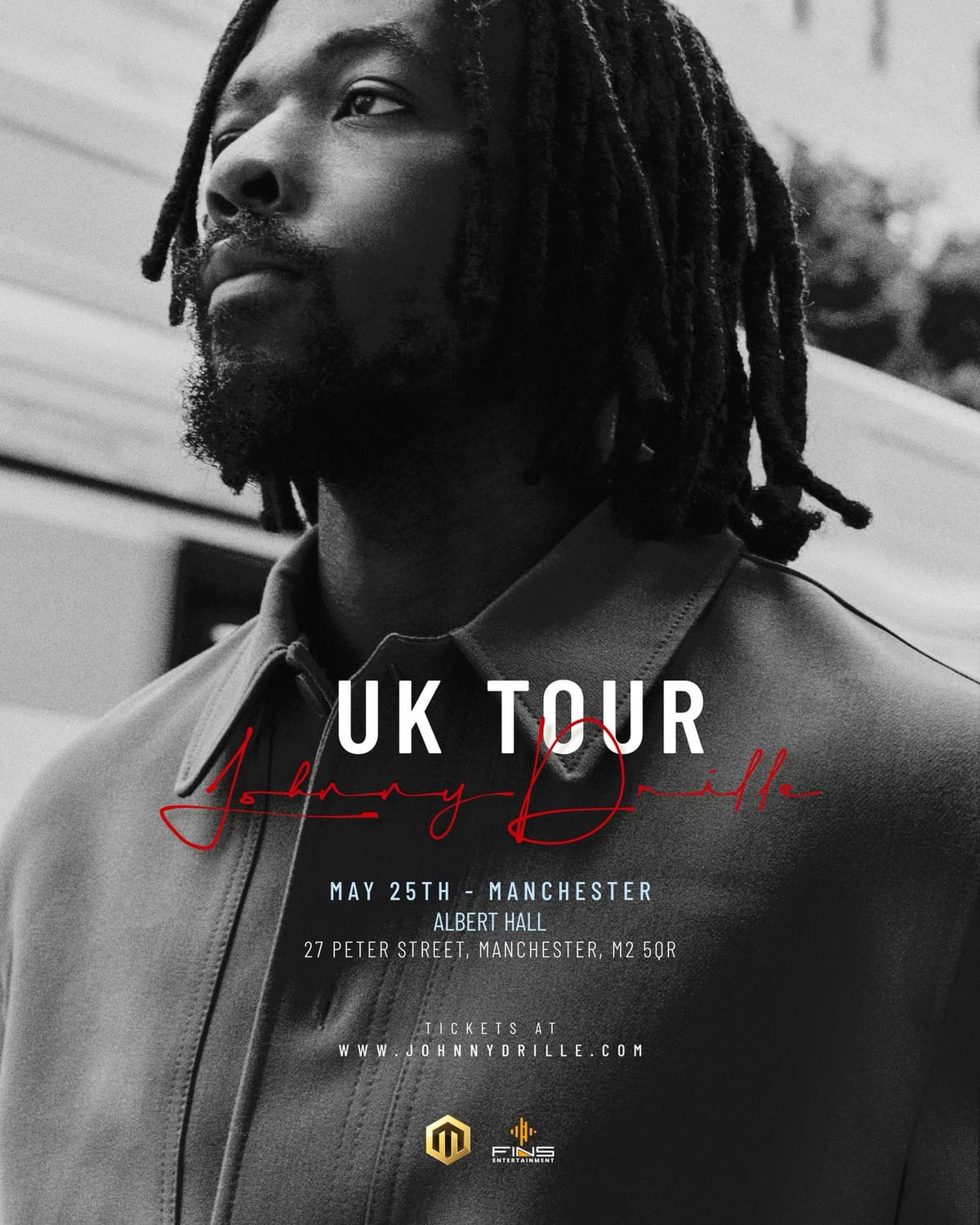 JOHNNY DRILLE UK TOUR - MANCHESTER