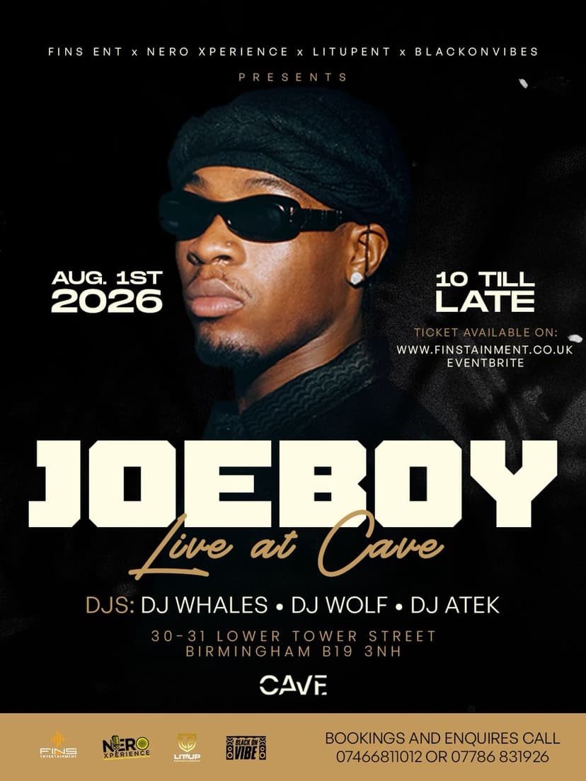 JOEBOY LIVE AT CAVE