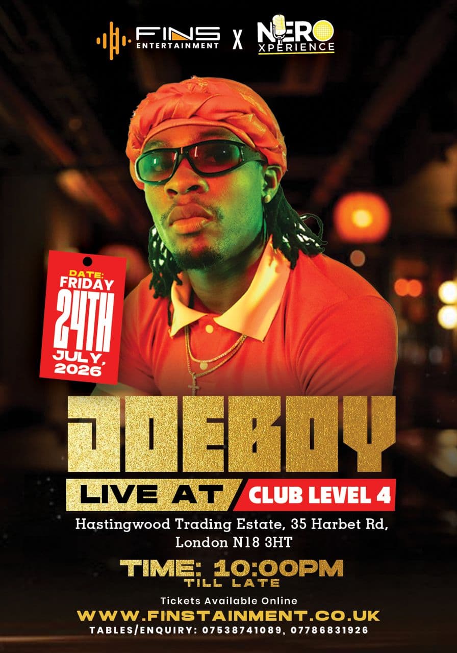 JOEBOY Live in London - UK Tour 2026