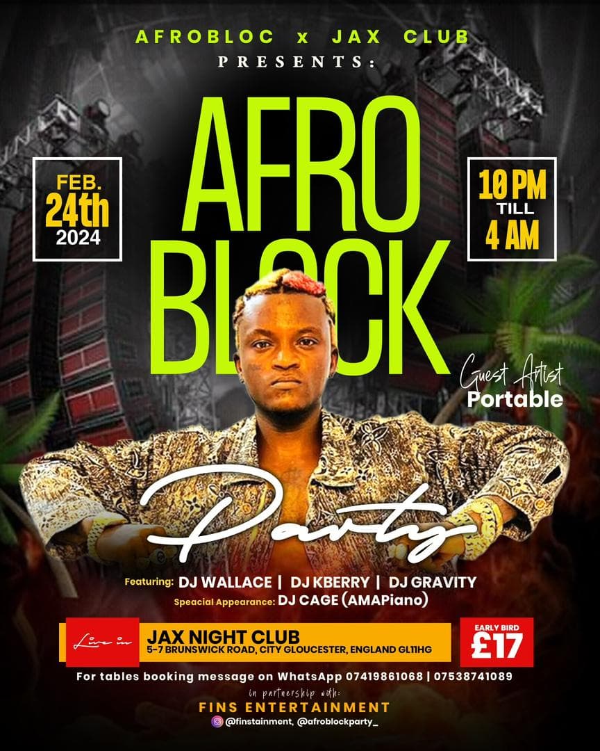 Afro Block Party, February