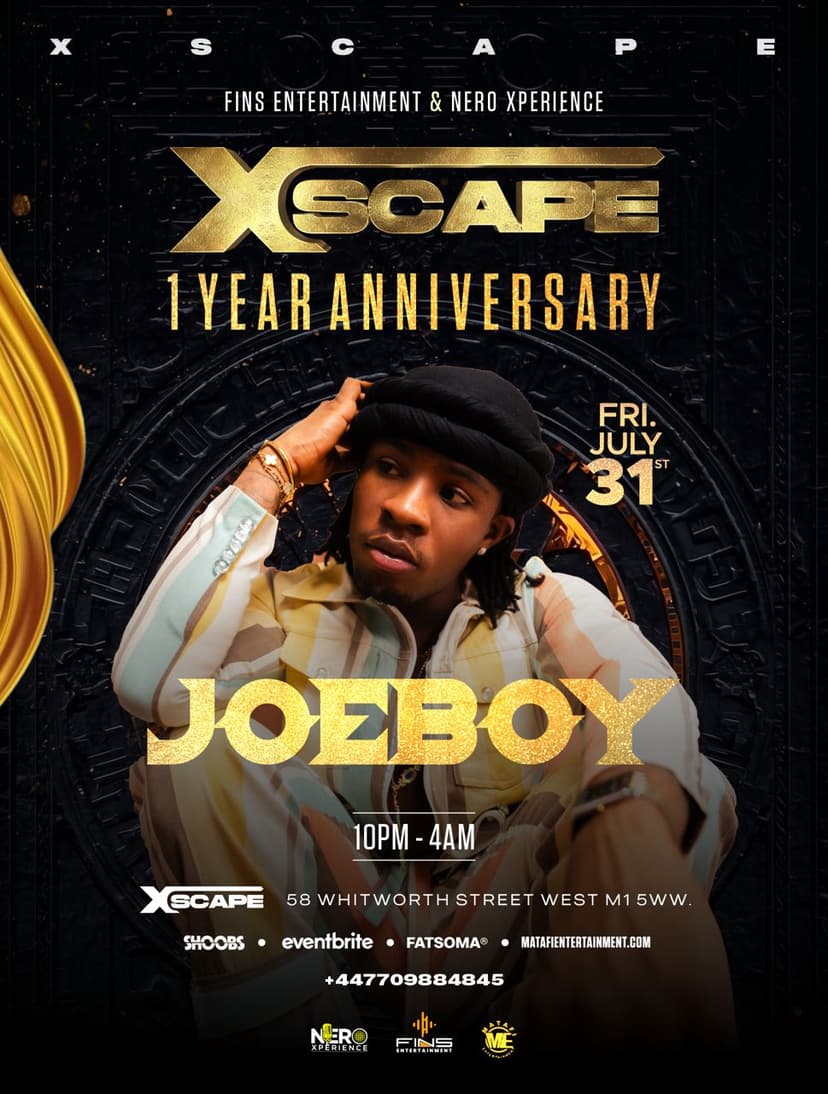 XSCAPE 1 YEAR ANNIVERSARY ft. JOEBOY 🎉🔥